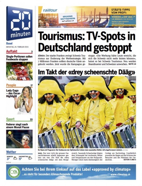 Medienspiegel Fasnacht 2015