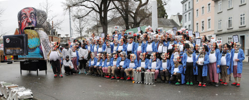 Cortège am troggene Fasnachts Mittwuch